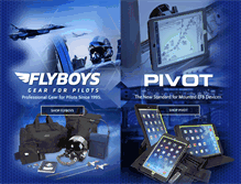 Tablet Screenshot of flyboys.com