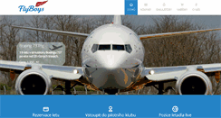 Desktop Screenshot of flyboys.cz